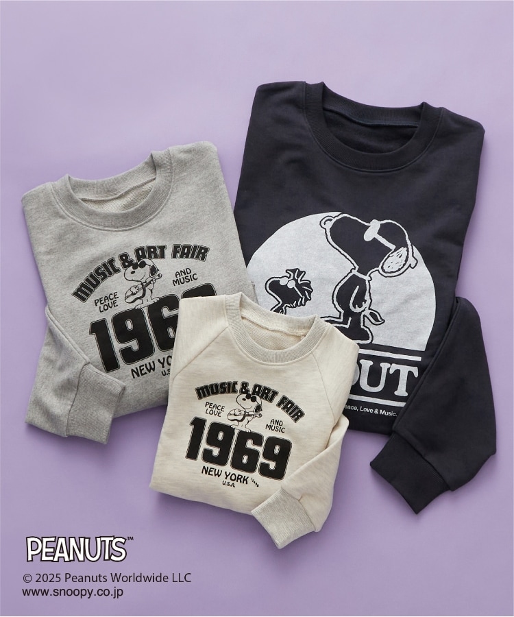 PEANUTS スウェット1969 親子リンク(スウェット・トレーナー PEANUTS スウェット1969 親子リンク(スウェット・トレーナー
