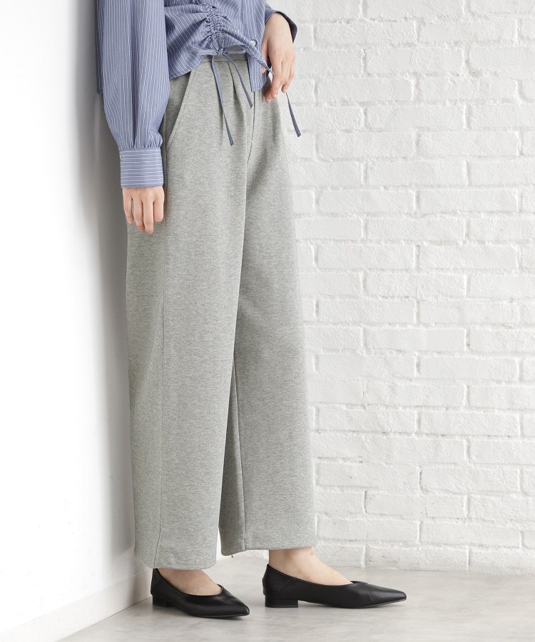 ザ ショップ ティーケー（ウィメン）(THE SHOP TK(Women))のスウェットワイドパンツ【洗える】10