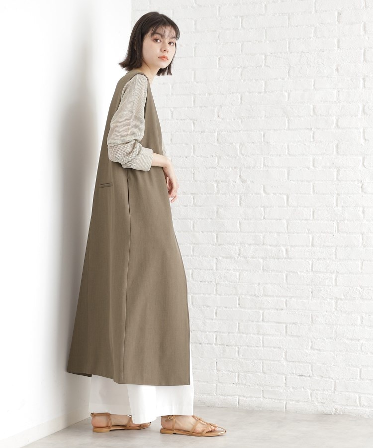 ザ ショップ ティーケー（ウィメン）(THE SHOP TK(Women))の2WAYジップジャンスカ【洗える】2