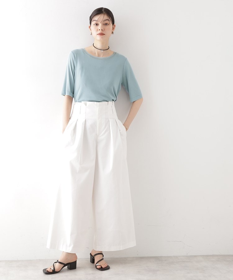 ザ ショップ ティーケー（ウィメン）(THE SHOP TK(Women))のシアーチュールプルオーバー【洗濯機OK】11