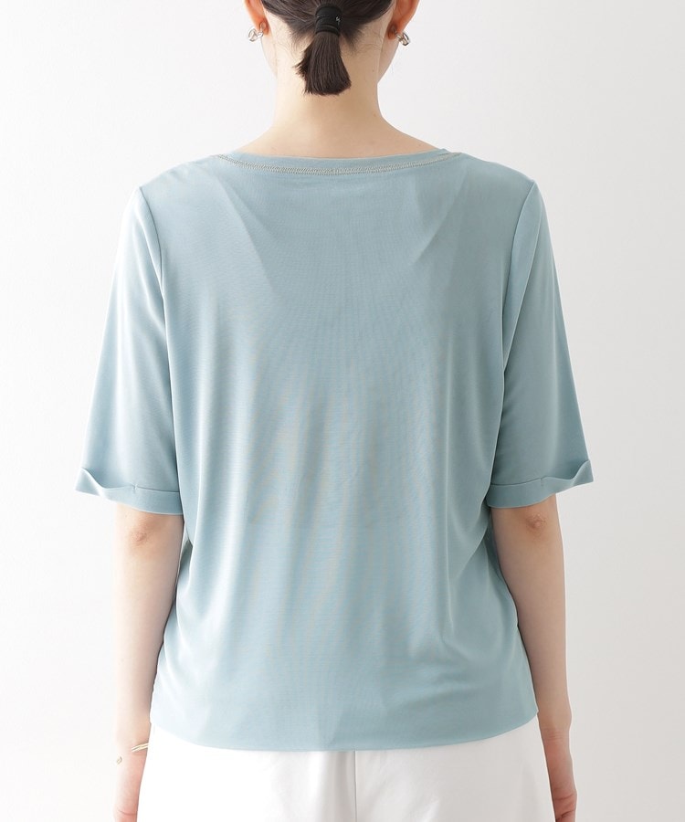 ザ ショップ ティーケー（ウィメン）(THE SHOP TK(Women))のシアーチュールプルオーバー【洗濯機OK】15