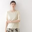 ザ ショップ ティーケー（ウィメン）(THE SHOP TK(Women))のシアーチュールプルオーバー【洗濯機OK】 アイボリー(004)
