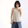 ザ ショップ ティーケー（ウィメン）(THE SHOP TK(Women))のランダムガータータンク【前後2WAY/洗濯機OK】16