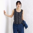 ザ ショップ ティーケー（ウィメン）(THE SHOP TK(Women))のランダムガータータンク【前後2WAY/洗濯機OK】 ブラック(319)