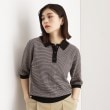 ザ ショップ ティーケー（ウィメン）(THE SHOP TK(Women))のニットポロシャツ【洗濯機/アソート展開】15