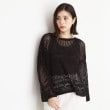 ザ ショップ ティーケー（ウィメン）(THE SHOP TK(Women))の【前後2WAY】タンク付透かし柄ニット/洗える8