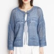 ザ ショップ ティーケー（ウィメン）(THE SHOP TK(Women))の【前後2WAY】タンク付透かし柄ニット/洗える22