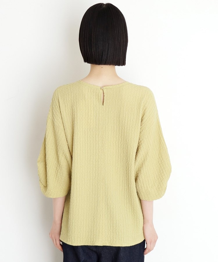 ザ ショップ ティーケー（ウィメン）(THE SHOP TK(Women))のポコポコ袖タックプルオーバー【洗濯機OK】31