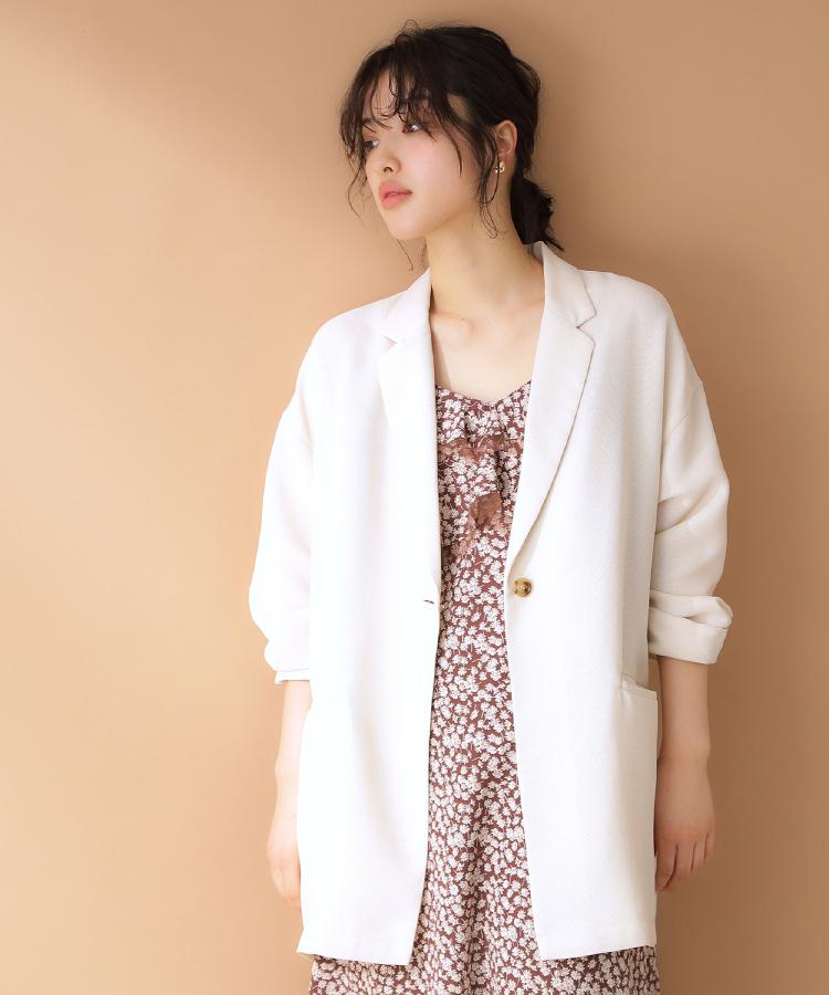 ザ ショップ ティーケー（ウィメン）(THE SHOP TK(Women))のパナマメッシュジャケット4