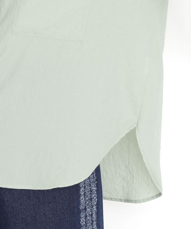 ザ ショップ ティーケー（ウィメン）(THE SHOP TK(Women))の【体型カバー】ダブルポケットスキッパーシャツ/洗濯機OK39