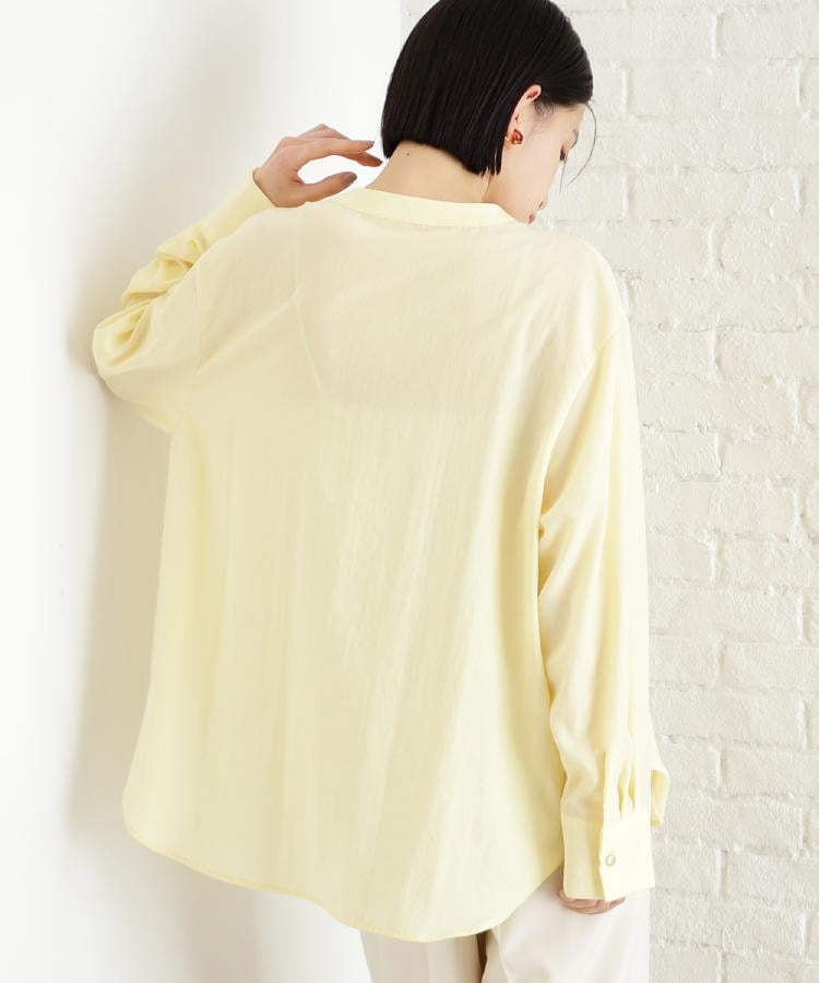 ザ ショップ ティーケー（ウィメン）(THE SHOP TK(Women))の【体型カバー】ダブルポケットスキッパーシャツ/洗濯機OK12