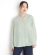 ザ ショップ ティーケー（ウィメン）(THE SHOP TK(Women))の【体型カバー】ダブルポケットスキッパーシャツ/洗濯機OK25
