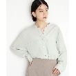 ザ ショップ ティーケー（ウィメン）(THE SHOP TK(Women))の【体型カバー】ダブルポケットスキッパーシャツ/洗濯機OK6