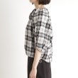 ザ ショップ ティーケー（ウィメン）(THE SHOP TK(Women))のチェックギャザーブラウス【洗える】10