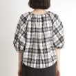 ザ ショップ ティーケー（ウィメン）(THE SHOP TK(Women))のチェックギャザーブラウス【洗える】11