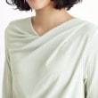 ザ ショップ ティーケー（ウィメン）(THE SHOP TK(Women))のドレープカットソー【洗濯機OK/シワになりにくい】23
