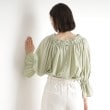 ザ ショップ ティーケー（ウィメン）(THE SHOP TK(Women))の【前後2WAY】ギャザーブラウス/洗濯機OK15