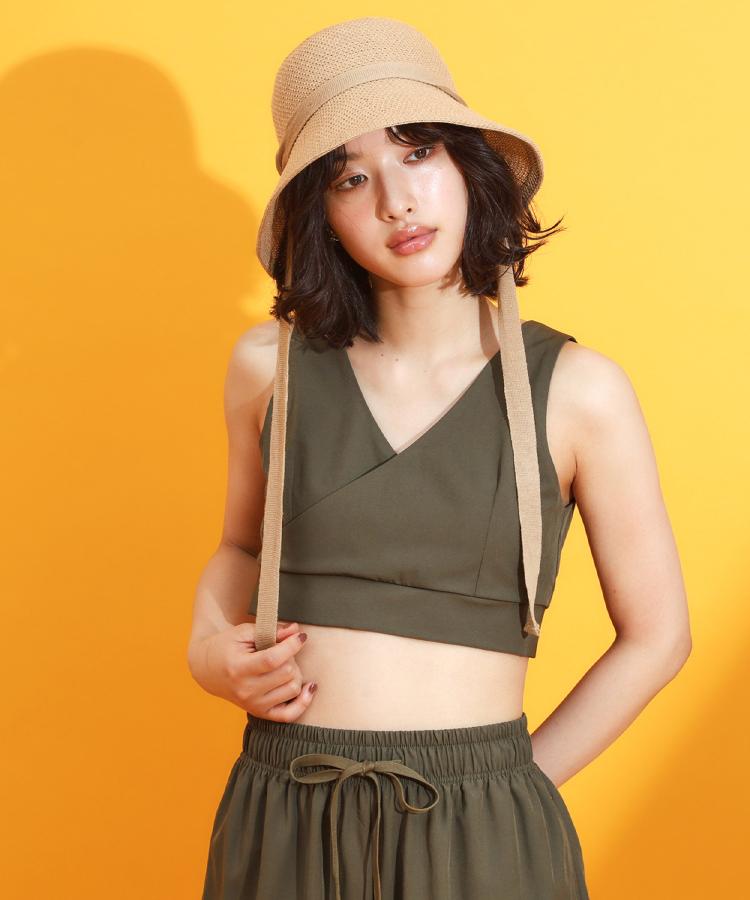 ザ ショップ ティーケー（ウィメン）(THE SHOP TK(Women))のバックスリットハット2