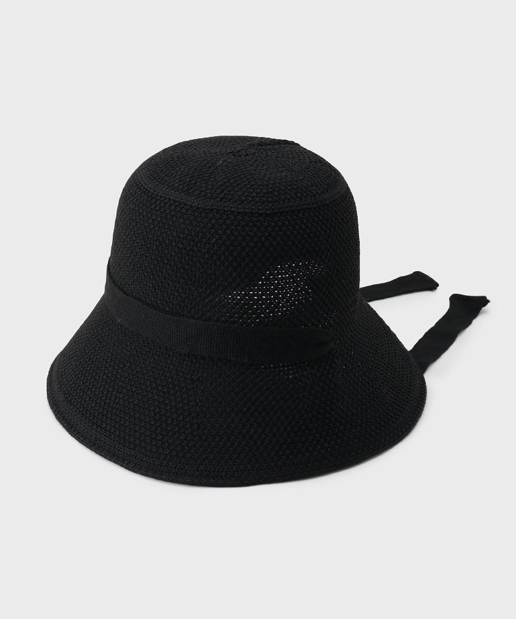 ザ ショップ ティーケー（ウィメン）(THE SHOP TK(Women))のバックスリットハット ブラック(019)