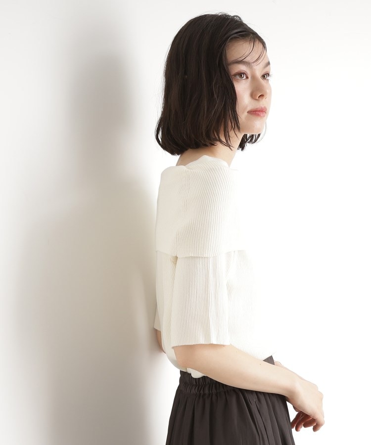 ザ ショップ ティーケー（ウィメン）(THE SHOP TK(Women))のオフショルダーニット【洗濯機OK】3