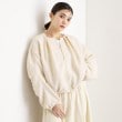 ザ ショップ ティーケー（ウィメン）(THE SHOP TK(Women))のパナマメッシュブルゾン【洗える】 アイボリー(004)