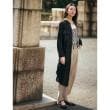 ザ ショップ ティーケー（ウィメン）(THE SHOP TK(Women))のレースシャツワンピース1