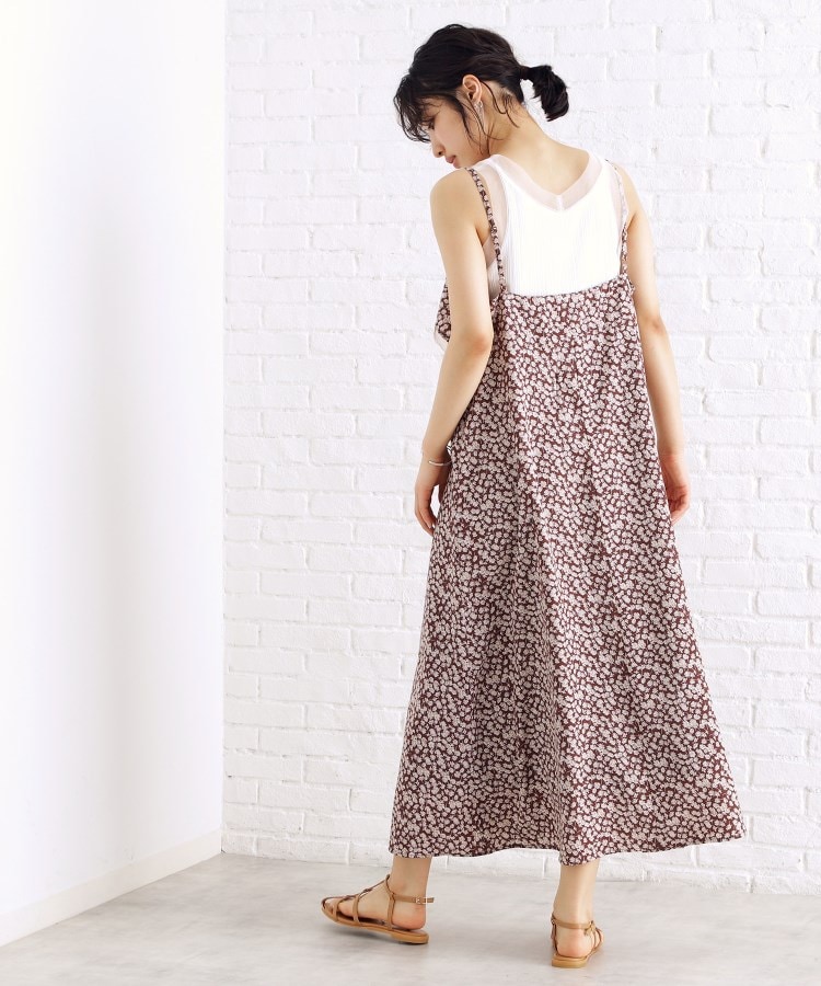 ザ ショップ ティーケー（ウィメン）(THE SHOP TK(Women))の小花柄フリルキャミワンピース【洗える】7