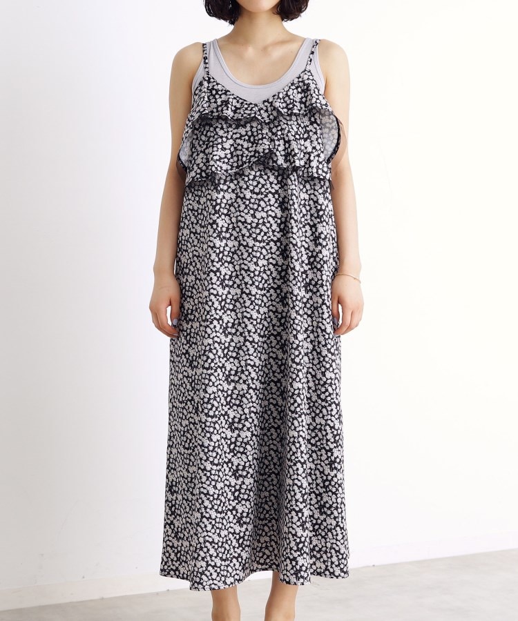 ザ ショップ ティーケー（ウィメン）(THE SHOP TK(Women))の小花柄フリルキャミワンピース【洗える】13