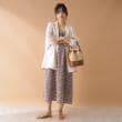 ザ ショップ ティーケー（ウィメン）(THE SHOP TK(Women))の小花柄フリルキャミワンピース【洗える】2