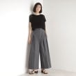 ザ ショップ ティーケー（ウィメン）(THE SHOP TK(Women))のハイウエストタックワイドパンツ【洗える】11
