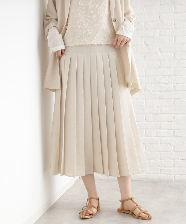 ザ ショップ ティーケー（ウィメン）(THE SHOP TK(Women))のパナマメッシュスカート5