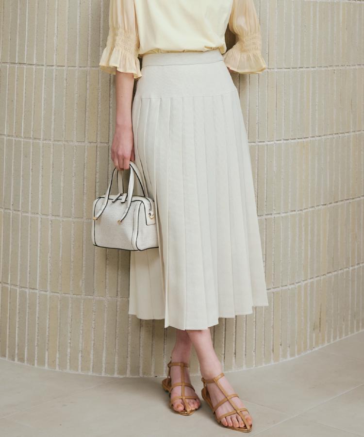 ザ ショップ ティーケー（ウィメン）(THE SHOP TK(Women))のパナマメッシュスカート1