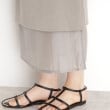 ザ ショップ ティーケー（ウィメン）(THE SHOP TK(Women))の裾シアーナロースカート【洗える】18