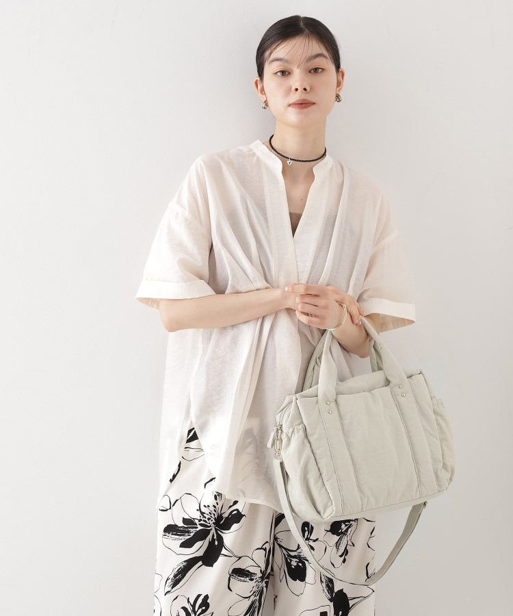 ザ ショップ ティーケー（ウィメン）(THE SHOP TK(Women))の【10ポケット/2WAY】ワッシャーナイロンバッグ22