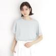 ザ ショップ ティーケー（ウィメン）(THE SHOP TK(Women))の袖シアーTシャツ【接触冷感/洗濯機OK】20