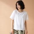 ザ ショップ ティーケー（ウィメン）(THE SHOP TK(Women))の袖シアーTシャツ【接触冷感/洗濯機OK】5