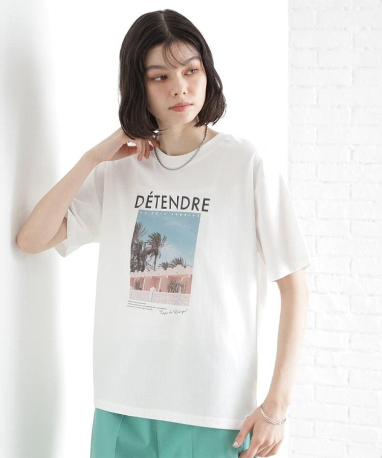 ザ ショップ ティーケー（ウィメン）(THE SHOP TK(Women))のロゴアソートTシャツ【接触冷感/UVケア/洗濯機OK】26