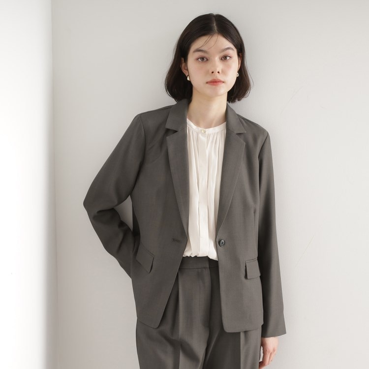 ザ ショップ ティーケー（ウィメン）(THE SHOP TK(Women))の【セットアップ可】テーラードジャケット テーラードジャケット