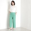 ザ ショップ ティーケー（ウィメン）(THE SHOP TK(Women))の麻混ワイドパンツ【洗える】9