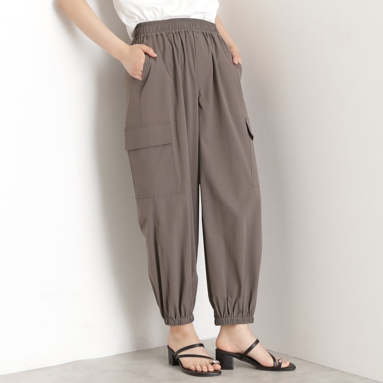 ザ ショップ ティーケー（ウィメン）(THE SHOP TK(Women))のカーゴパンツ【撥水/UV/洗濯機OK】 フルレングスパンツ