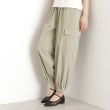 ザ ショップ ティーケー（ウィメン）(THE SHOP TK(Women))のカーゴパンツ【撥水/UV/洗濯機OK】 オリーブグリーン(026)