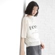 ザ ショップ ティーケー（ウィメン）(THE SHOP TK(Women))の光沢シアーロゴプルオーバー【洗える】6