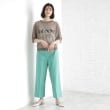 ザ ショップ ティーケー（ウィメン）(THE SHOP TK(Women))の光沢シアーロゴプルオーバー【洗える】11