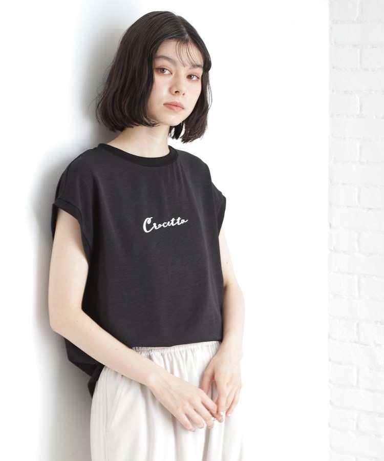 ザ ショップ ティーケー（ウィメン）(THE SHOP TK(Women))のアソートプリントTシャツ【防シワ／接触冷感／UV／洗濯機OK】8