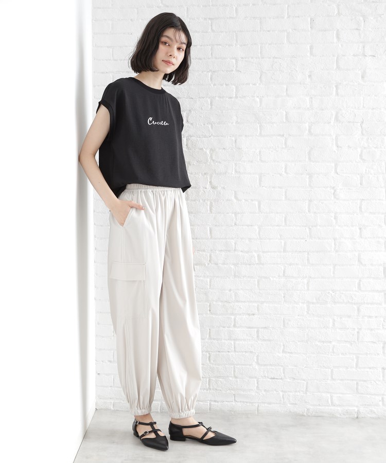 ザ ショップ ティーケー（ウィメン）(THE SHOP TK(Women))のアソートプリントTシャツ【防シワ／接触冷感／UV／洗濯機OK】9