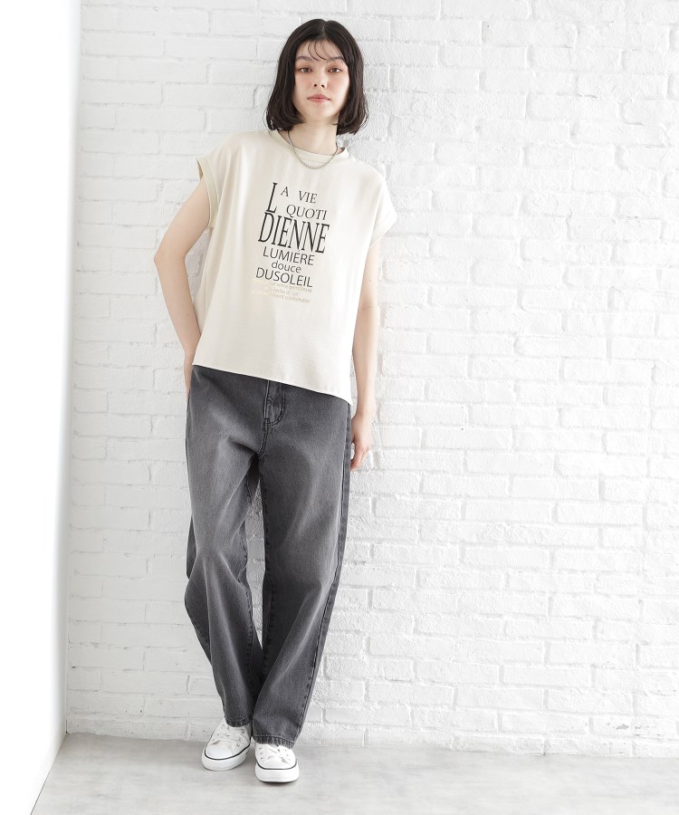 ザ ショップ ティーケー（ウィメン）(THE SHOP TK(Women))のアソートプリントTシャツ【防シワ／接触冷感／UV／洗濯機OK】19