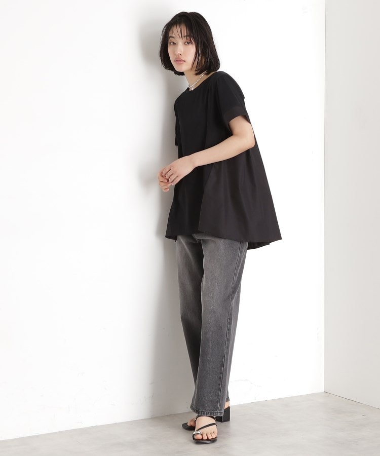 ザ ショップ ティーケー（ウィメン）(THE SHOP TK(Women))の切替バックギャザーチュニック【洗濯機OK/接触冷感/UV】15