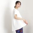 ザ ショップ ティーケー（ウィメン）(THE SHOP TK(Women))の切替バックギャザーチュニック【洗濯機OK/接触冷感/UV】1