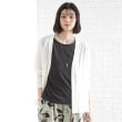 ザ ショップ ティーケー（ウィメン）(THE SHOP TK(Women))のシアーカーディガン【洗濯機OK】1