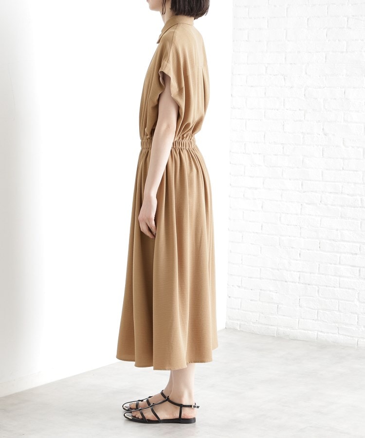 ザ ショップ ティーケー（ウィメン）(THE SHOP TK(Women))のシャツワンピース【防シワ／接触冷感／UV／洗濯機OK】16